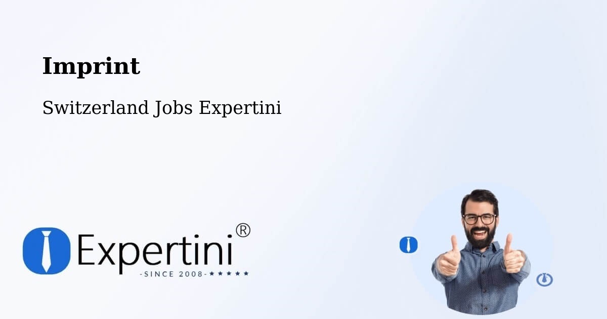 Imprint – Grabs - Switzerland Jobs Expertini
